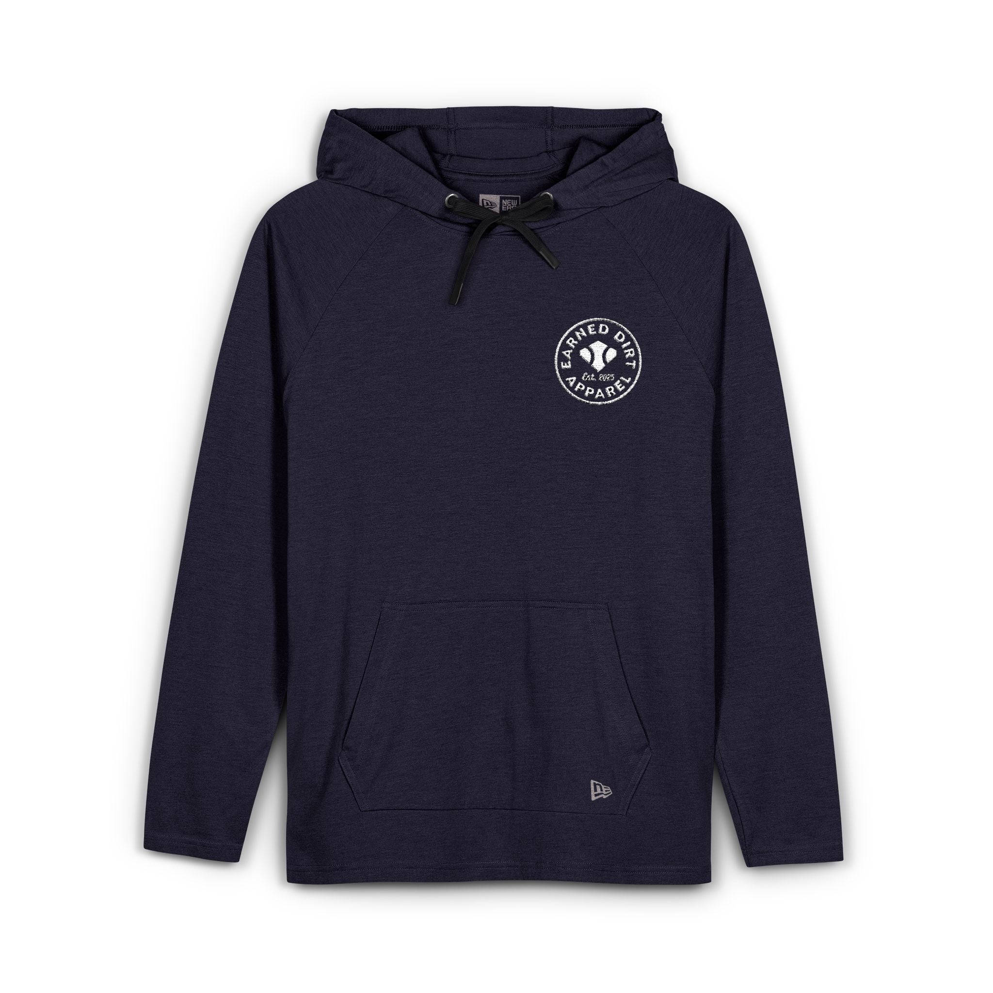 Embroidered Circle Tri-Blend Unisex Hoodie | Earned Dirt
