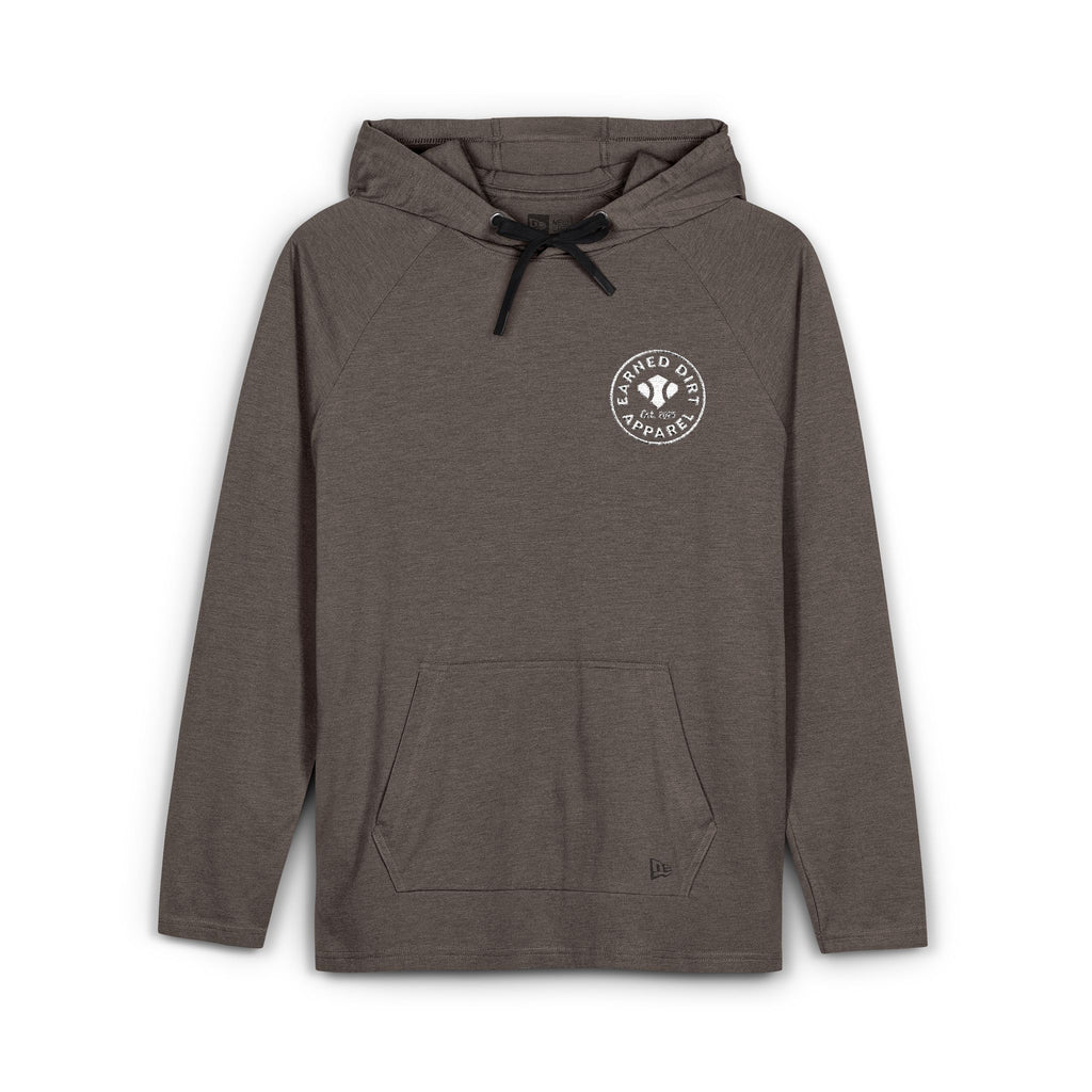 Embroidered Circle Tri-Blend Unisex Hoodie | Earned Dirt