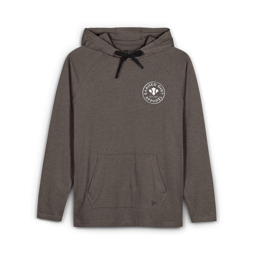 Embroidered Circle Tri-Blend Unisex Hoodie | Earned Dirt