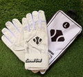 Premium Long Cuff Batting Gloves - Blizzard
