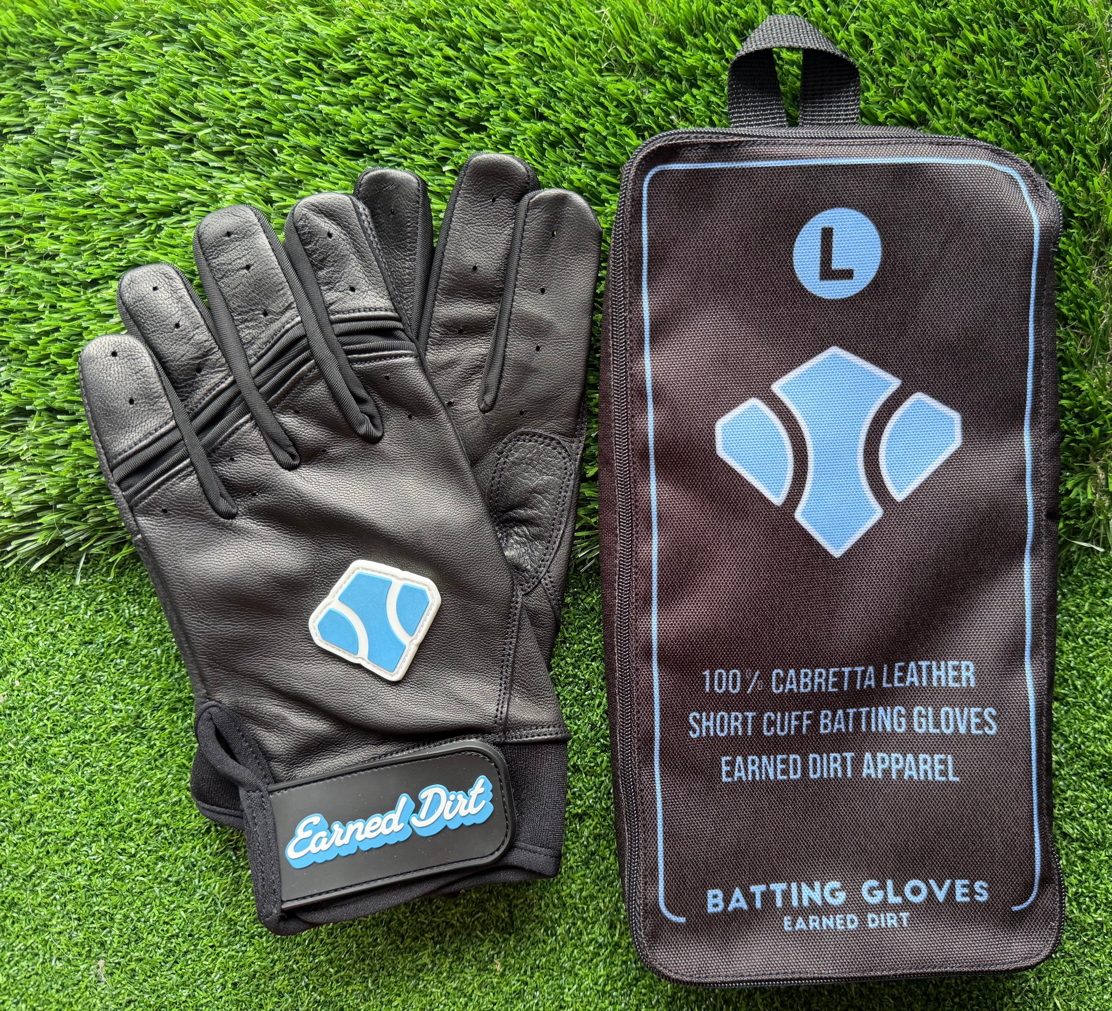 Premium Short Cuff Batting Gloves - Sub-Zero