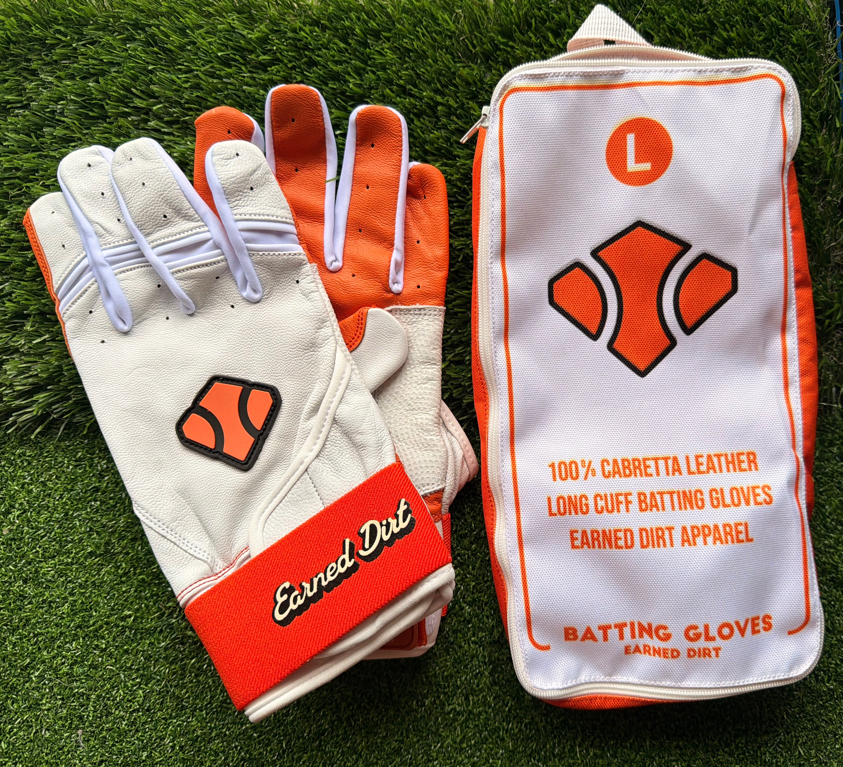 Premium Long Cuff Batting Gloves - Rocky Top