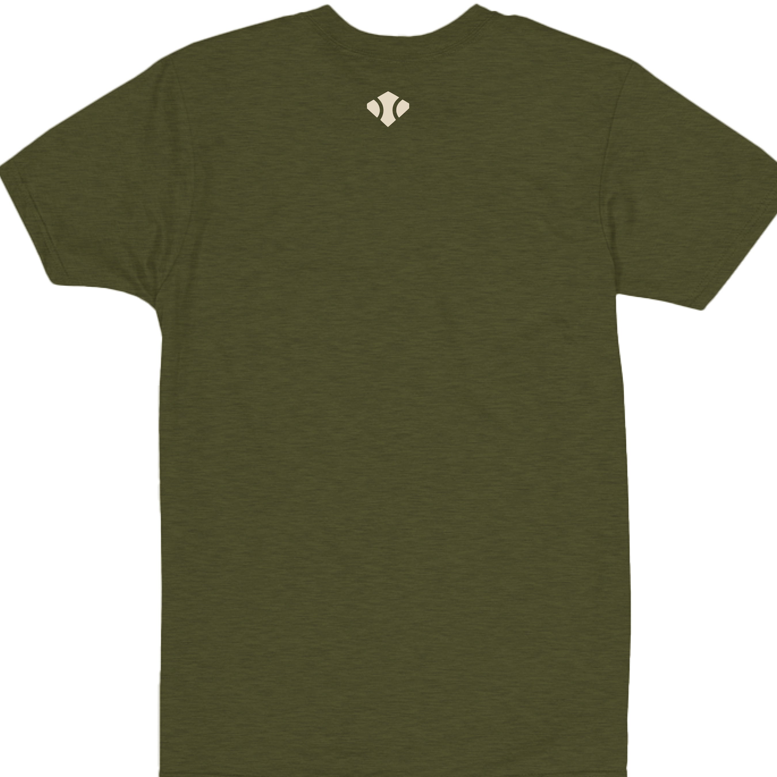 Military Green Heather - BACK