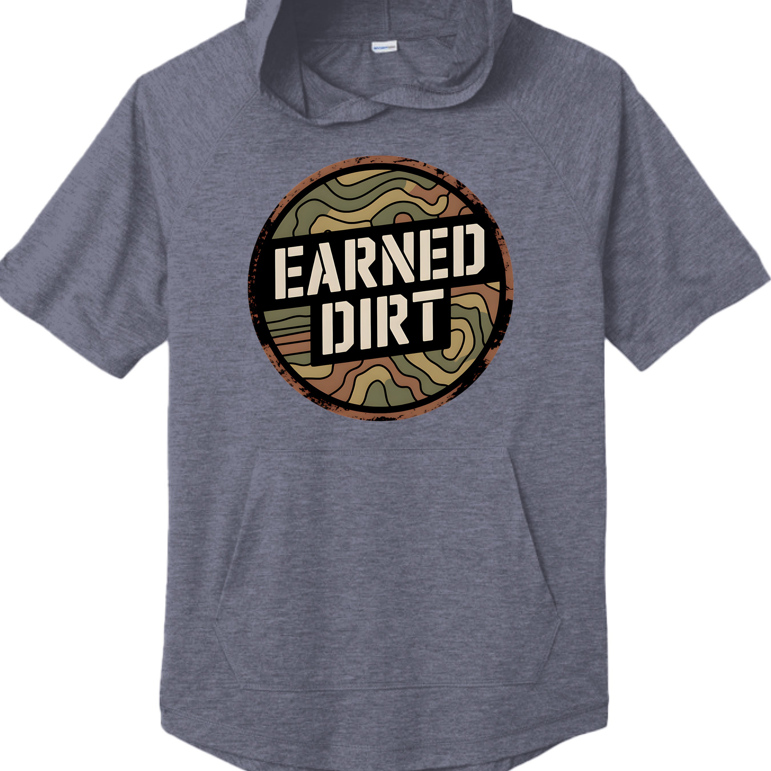 True Navy Hthr - FRONT