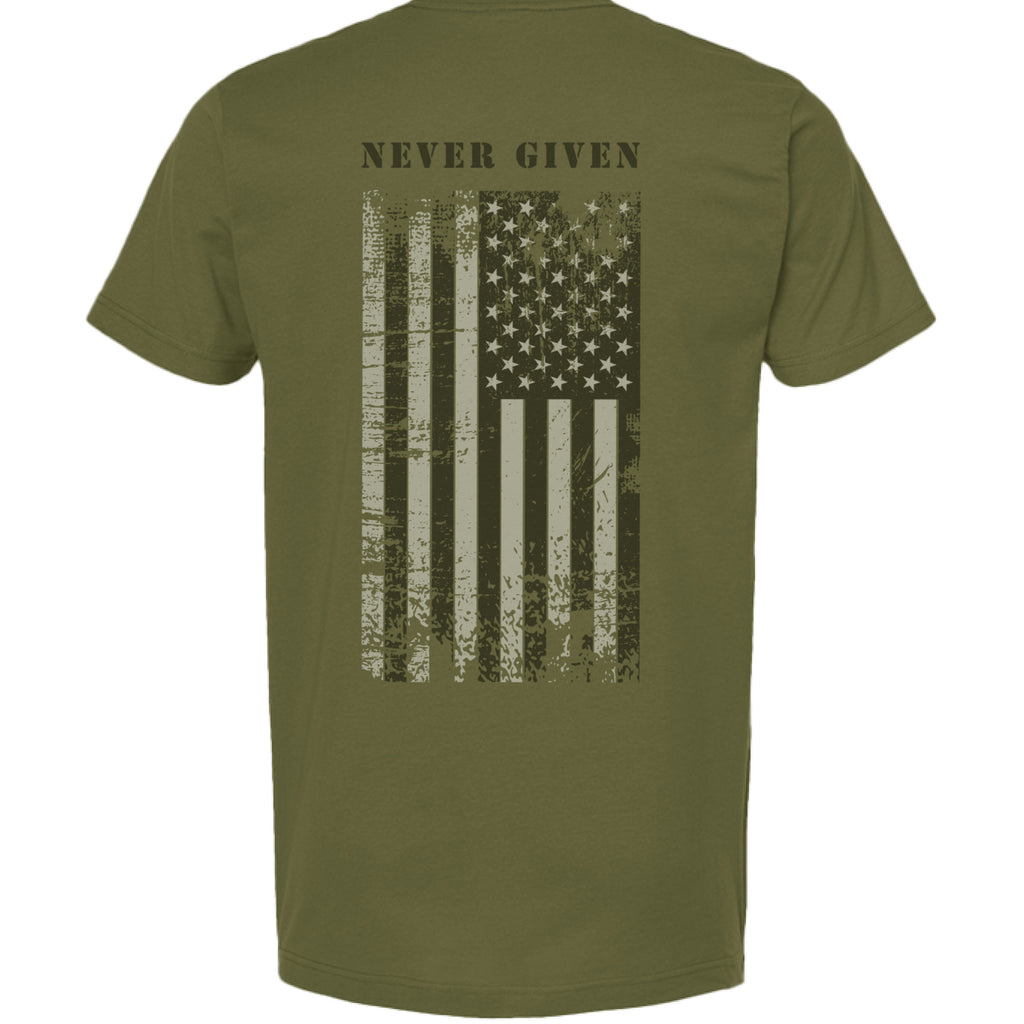 Military Green - BACK