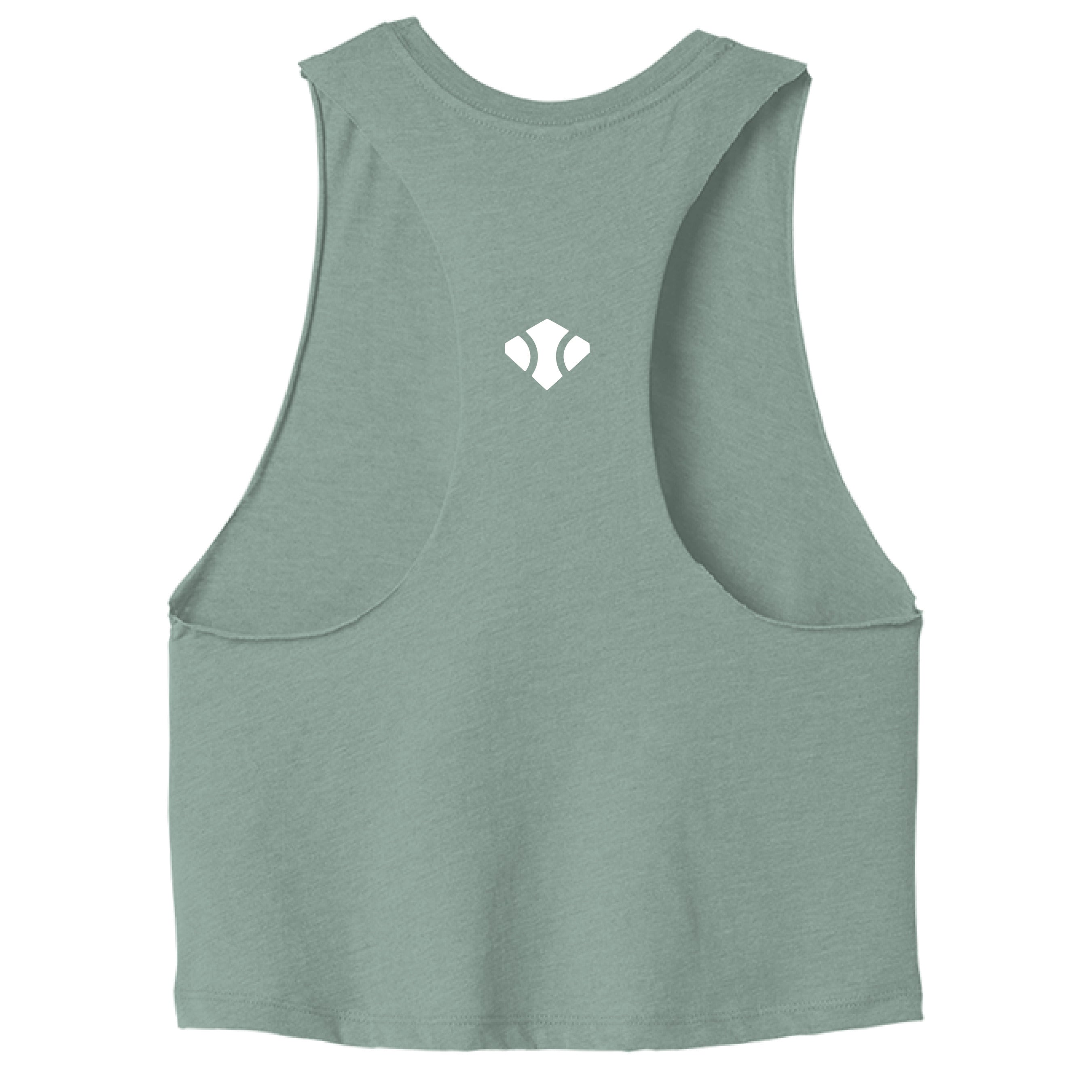 Heather Dusty Blue - BACK