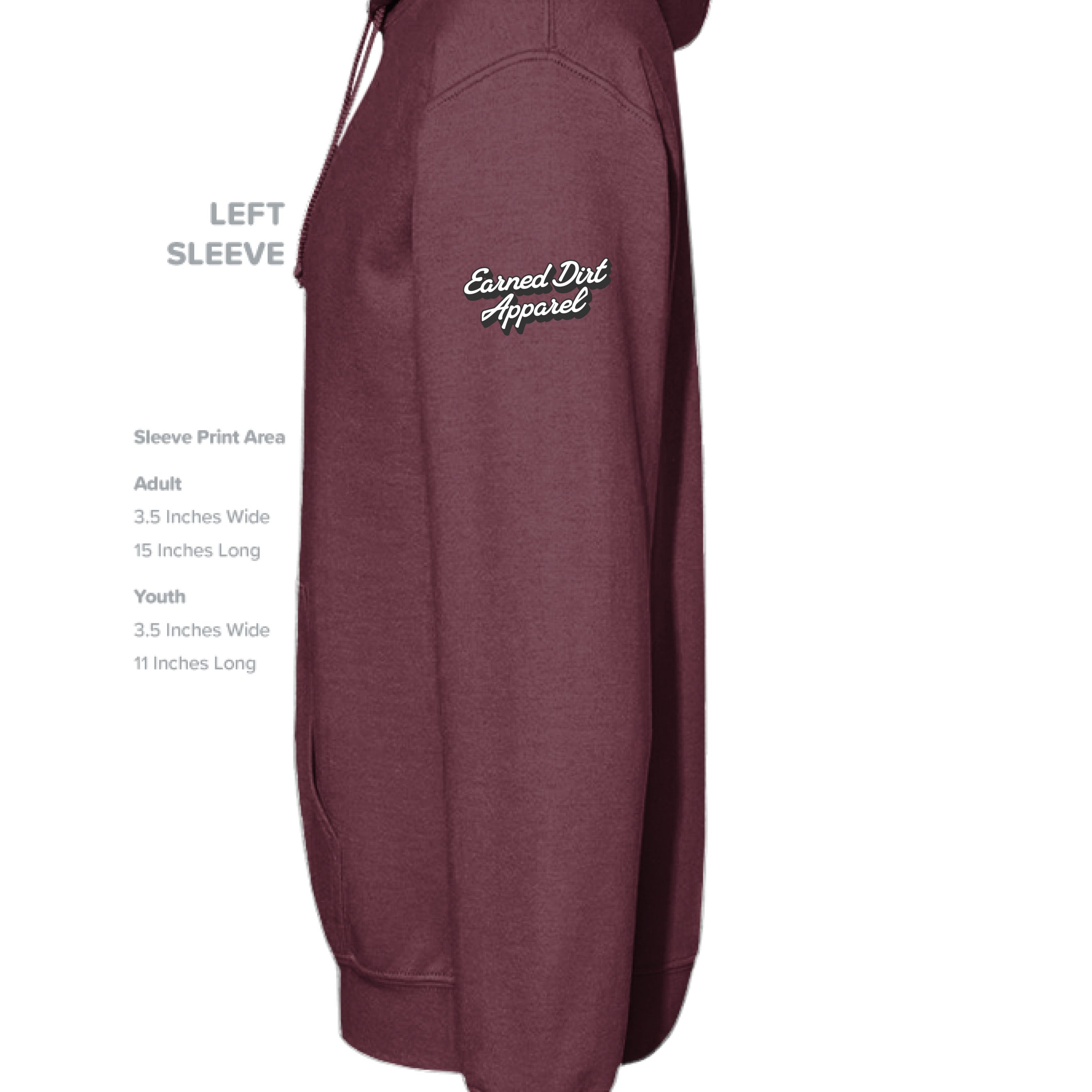 Maroon - SLEEVE_LEFT