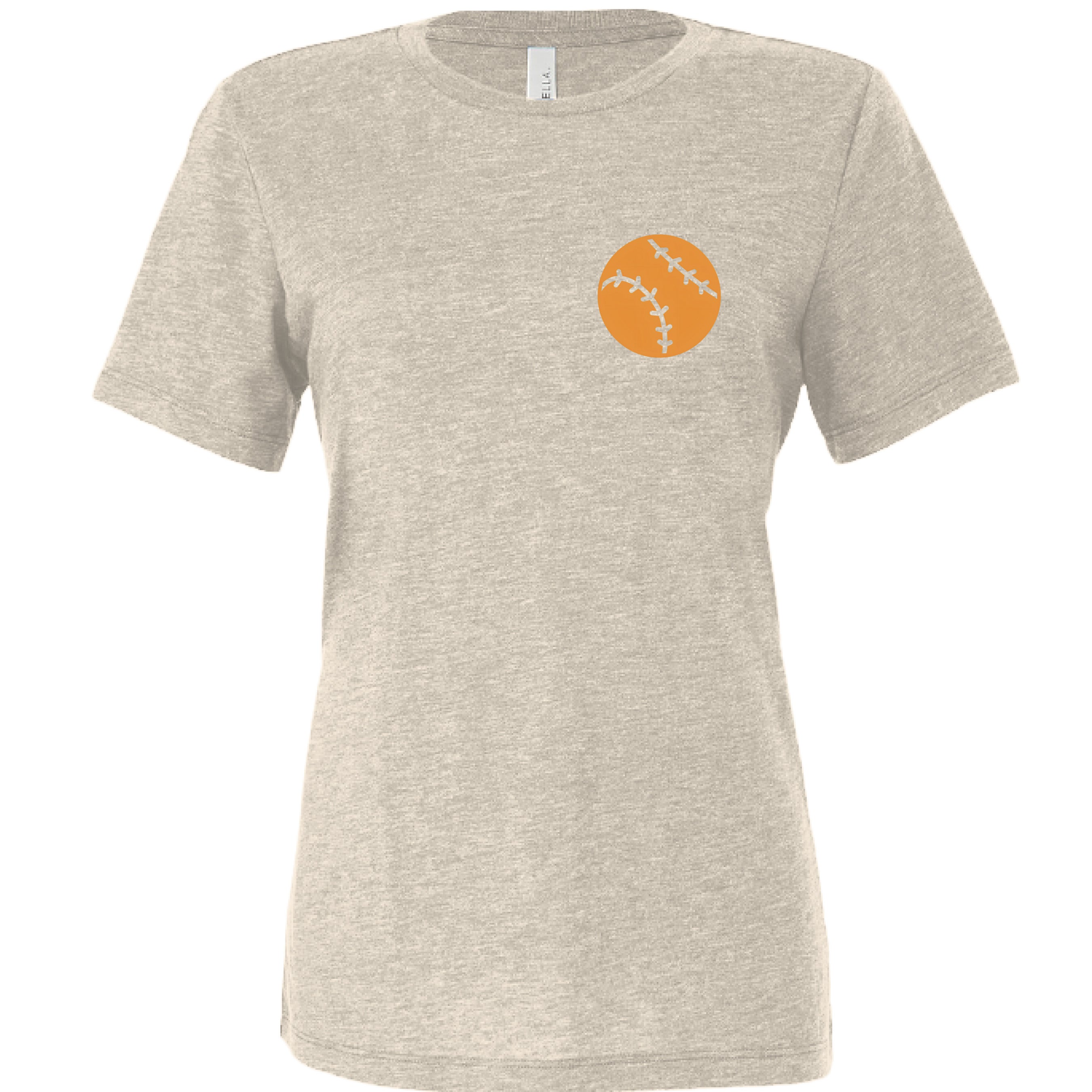 Solid Natural Triblend - FRONT