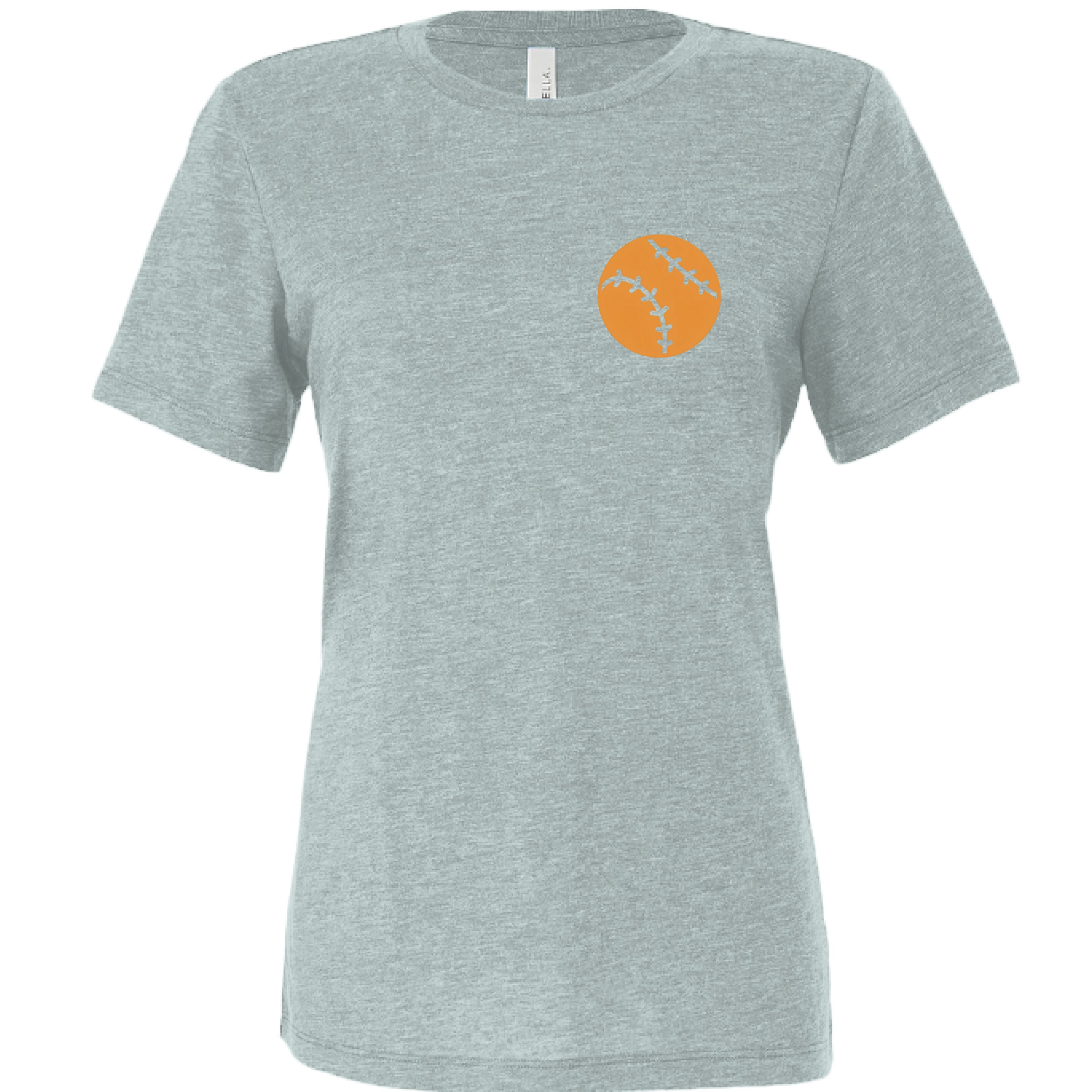 Dusty Blue Triblend - FRONT